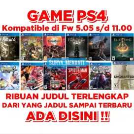 JUAL GAME PS4 TERLENGKAP MRH TERJANGKAU