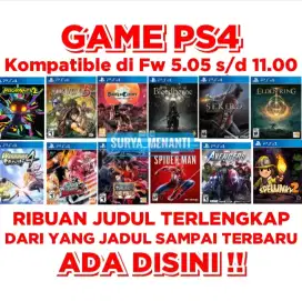 JUAL GAME PS4 TERLENGKAP MURAH TERJANGKAU