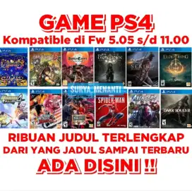 JUAL GAME PS4 TERLENGKAP MURAH MERIAH TERJANGKAU