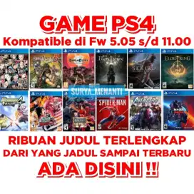 JUAL GAME PS4 TERLENGKAP TERJANGKAU MRH