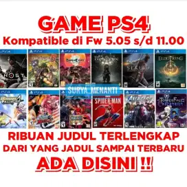 JUAL GAME PS4 TERLENGKAP TERJANGKAU MRH MERIAH