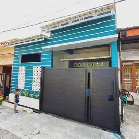 pagar grc warna hitam dengan tukang propesonal