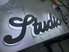 PAPAN REKLAME NEONBOX NEONSIGN HURUF TIMBUL SIGNAGE SHOPSIGN