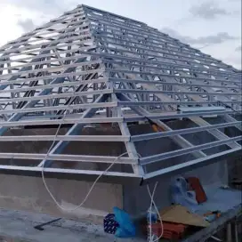 Pemasangan atap baja ringan