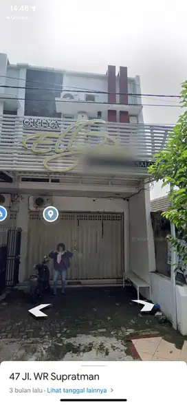 Ruko 2 lantai strategis jual cepat BU bisa tukar tambah dengan mobil
