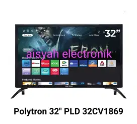 PROMO POLYTRON SMART TV 32 INCI GARANSI 5 TAHUN