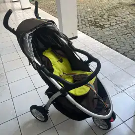 Trolley Trolly Kereta Dorong Bayi Trip Coco Latte Coklat Second Bekas