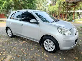 NISSAN MARCH 1.2 L MANUAL 2011 72jtKM 108rb SILVER METALIK