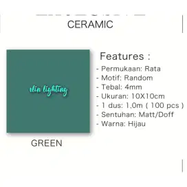 keramik dinding polos