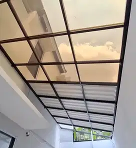 Kanopi alderon minimalis