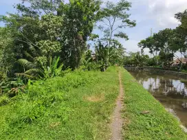 Tanah di Jl. Nasional Kepanjen Blitar Jatikerto tepi Sungai Molek