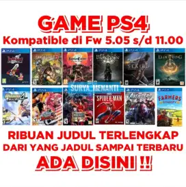 JUAL GAME PS4 TERLENGKAP MRH HARGANYA