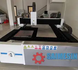 MESIN LASER CUTTING POTONG PLAT LASER 1500 WATT