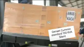 Genset cummin stamford 150kva silent
