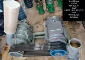 Root blower FUTSU Tsc 100 4 cw Emotor 15hp 4pole 3 phase