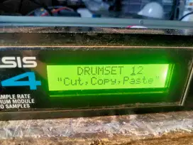 lcd alesis d4 modul drum