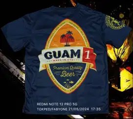 Kaos BEER FLASH SALE iN OFFiCiAL STORE GUAM ViNTAGE