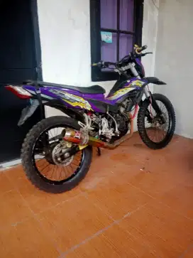 Sonic 150 2017 modifikasi trail,kaki2 klx