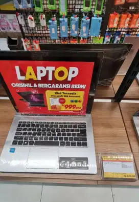 Leptop Acer A314 Promo Cicilan Bunga 0% GRATIS 1x angsuran