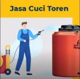 Jasa cuci dan kuras toren air