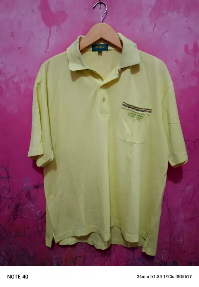 Bismillah, dijual kaos kerah Kenzo Paris original