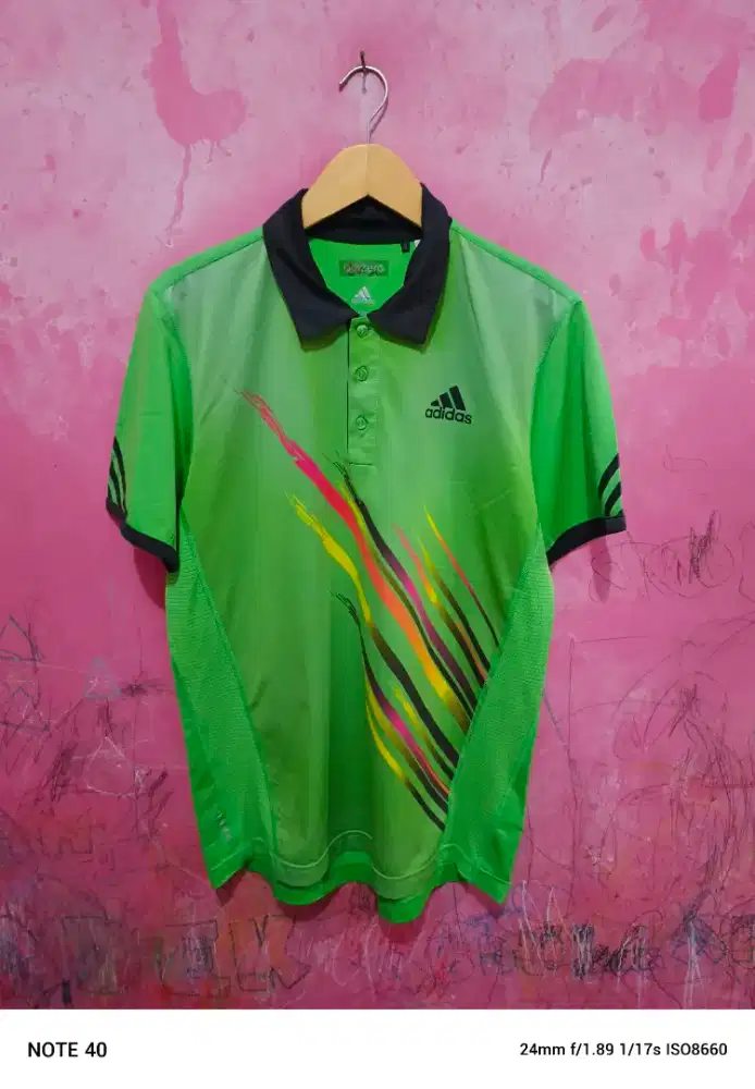 Bismillah, dijual kaos kerah Adidas sport original