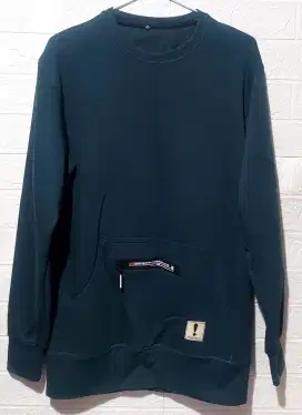 STAND POINT Crewneck Performance Sport Hijau Botol