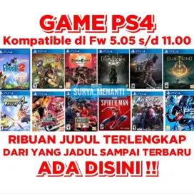 JUAL GAME PS4 TERLENGKAP MURAH MERIAH HARGANYA TERJANGKAU