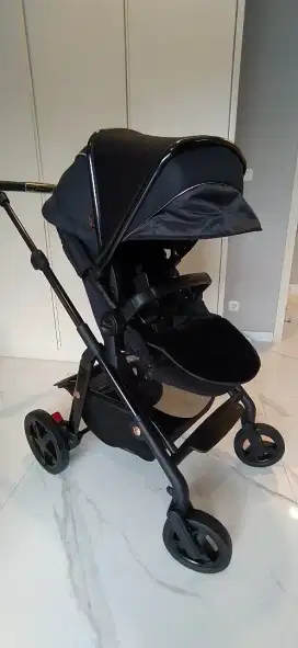 Stroller silver cross 1 paket dengan bag sleep