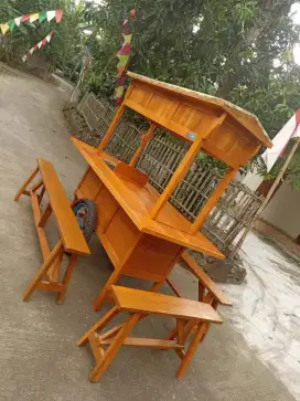 Gerobak Angkringan, Bakso, Mie Ayam, PeceL, Bubur, Sate,Roti Bakar dlL