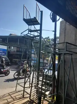 Tangga putar tinggi 3meter