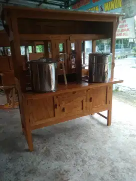 NEW gerobak mie ayam bakso ukuran mini