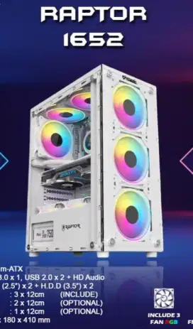 PC gaming Core i7-4790+GTX1650 DDR6+Ssd 128+HD 500GB+RaM 16GB_Editing