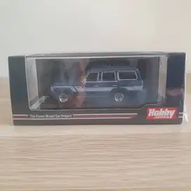 Hobby Japan Toyota Landcruiser 60 GX 1988 (Sticker, Decal, Blue, 1/64)