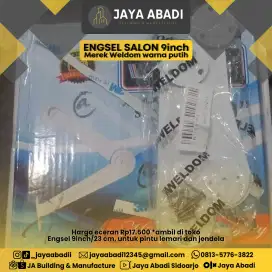ENGSEL SALON/SIKUTAN 9INCH WELDOM PUTIH