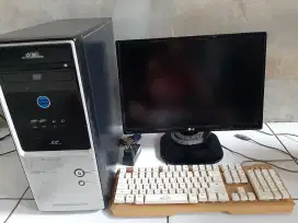 Komputer nya komplit jual apa ada nya gan