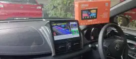 Pemasangan head unit android orca 10 inc di Toyota vios gen 3