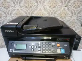 Epson L565 wifi scan copy print ukuran f4/legal
