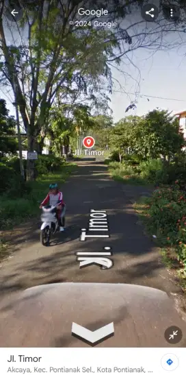 Tanah jalan timor belakang taman akcaya pontianak