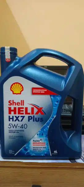 Shell Helix HX7 5W40 4Liter Scan Barcode 100%