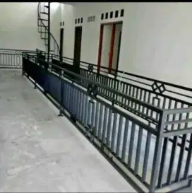 Kanopi pagar minimalis