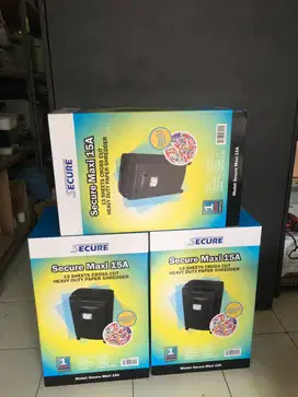 Mesin Penghancur Kertas Maxi 15A Cross Cut / Secure Paper Shredder