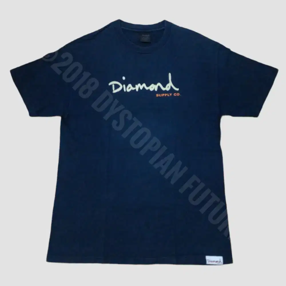 T-shirt Diamond Supply Co - OG Script