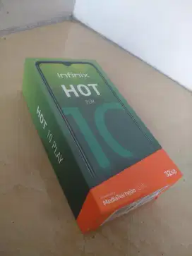 Infinix hot 10 play 2/32 giga biru 6000Mah