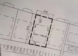 (TERSEWA) TANAH KAVLING KOMERSIAL STRATEGIS 1062 M2 DI GADING SERPONG