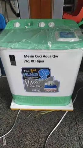 Aqua mesincuci 2 tabung 7kg