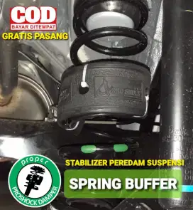 KARET DAMPER SPRING BUFFER PROSHOCK STABILIZER PEREDAM SUSPENSI MOBIL