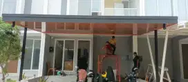 Kanopi baja ringan plafon pvc