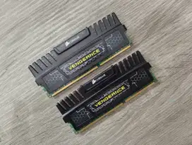 Ram pc DDR3 Corsair vengeance kit 8GB 2x4GB mulus normal ori