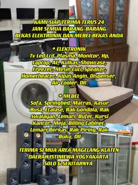 Kami Tampung terus Barkas Tv Kulkas Ac Sofa Springbed Lemari Speaker